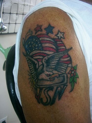 usa amerikanische tattoo 1033