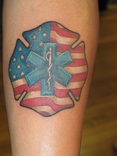 usa amerikanische tattoo 1034