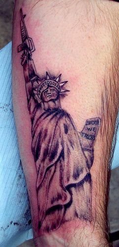 usa amerikanische tattoo 1039