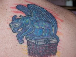 wasserspeier tattoo 1040