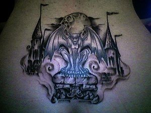 wasserspeier tattoo 1045
