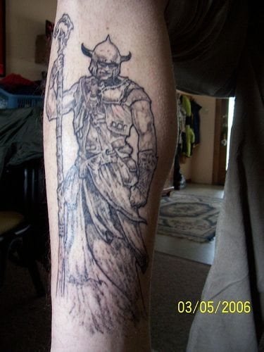 wikinger tattoo 1060