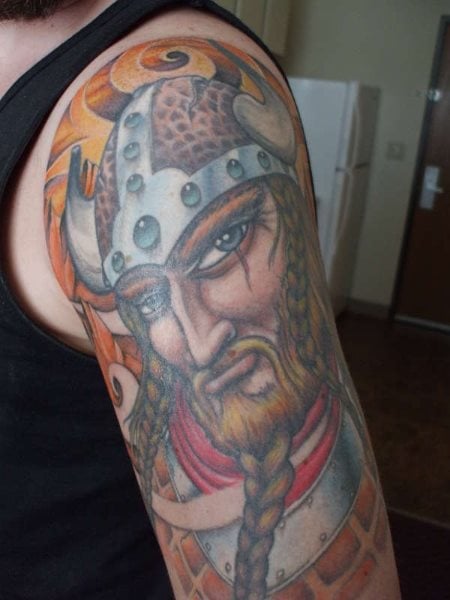 wikinger tattoo 1001