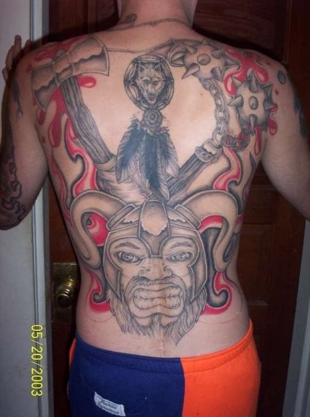 wikinger tattoo 1004