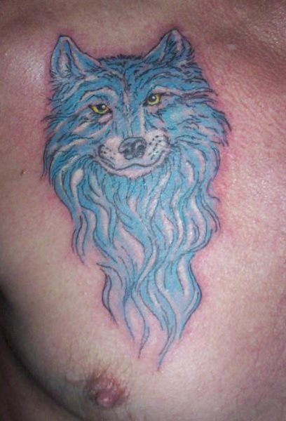wolf tattoo 1012