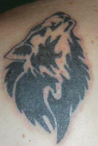 wolf tattoo 1013