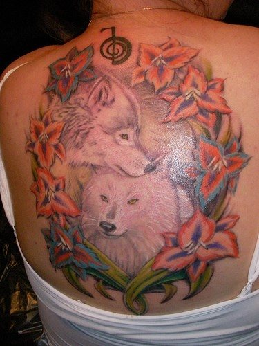 wolf tattoo 1028