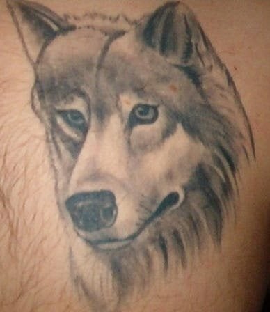 wolf tattoo 1038
