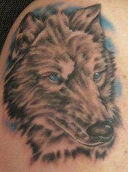wolf tattoo 1053