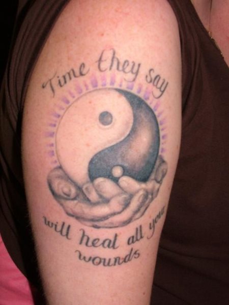 yin und yang tattoo 1001