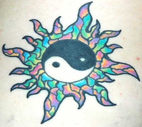 yin und yang tattoo 1033