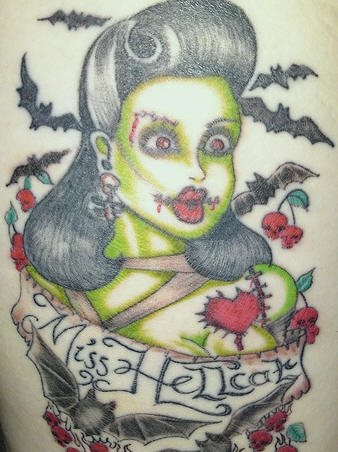 zombie tattoo 1048