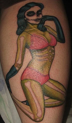 zombie tattoo 1049