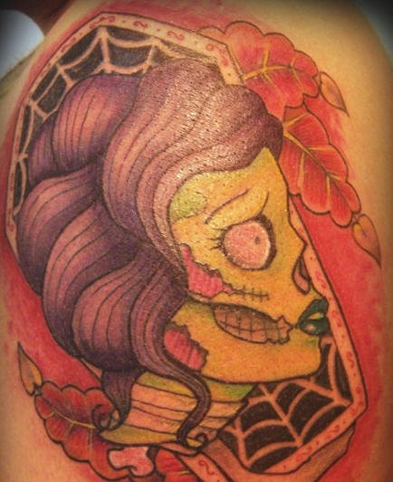 zombie tattoo 1056