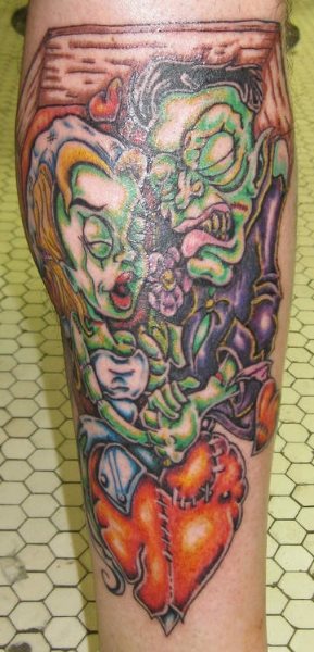 zombie tattoo 1067