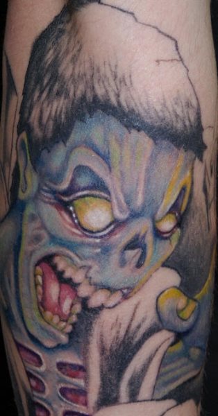 zombie tattoo 1073
