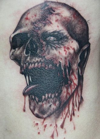 zombie tattoo 1085