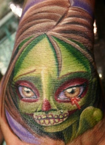 zombie tattoo 1094