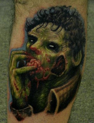 zombie tattoo 1095