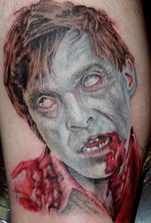 zombie tattoo 1096