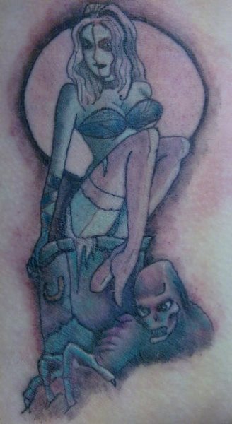 zombie tattoo 1101