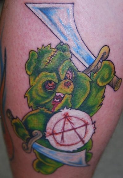 zombie tattoo 1106