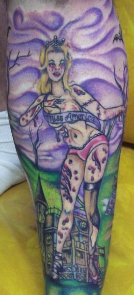 zombie tattoo 1000