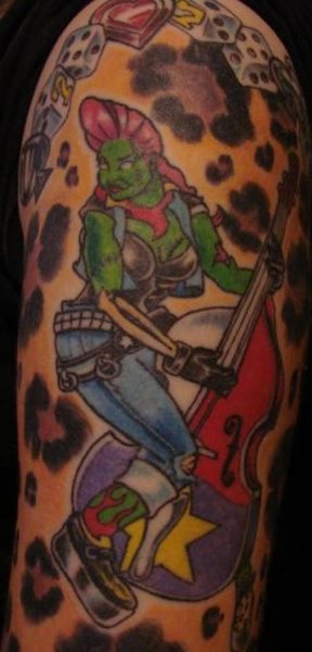zombie tattoo 1003