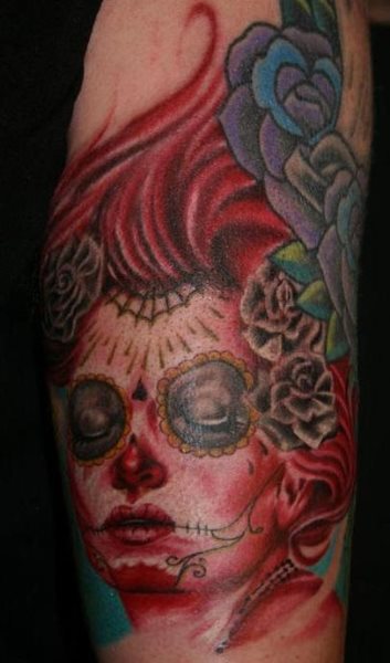 zombie tattoo 1004