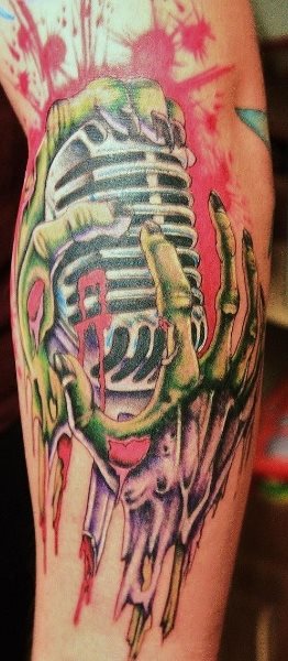 zombie tattoo 1012