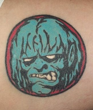 zombie tattoo 1017