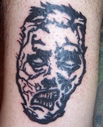 zombie tattoo 1021
