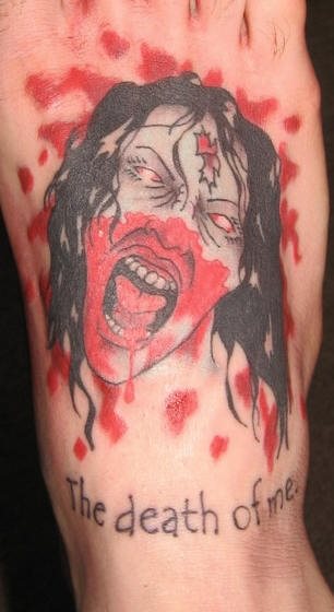 zombie tattoo 1026