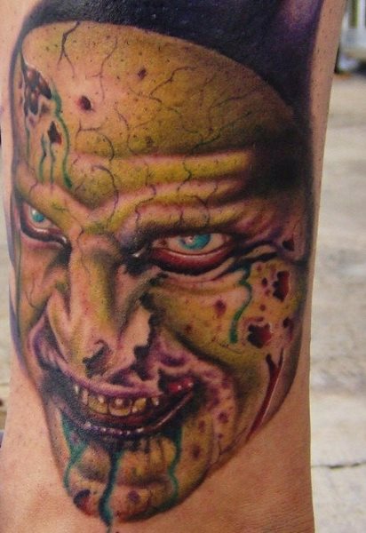 zombie tattoo 1027