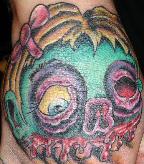 zombie tattoo 1034
