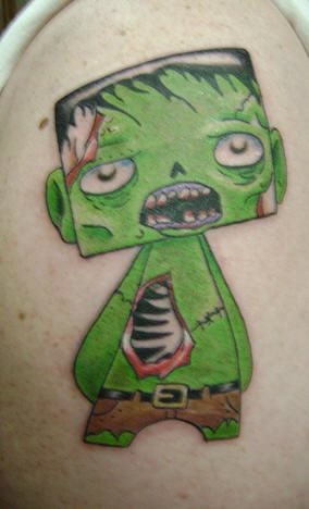 zombie tattoo 1037