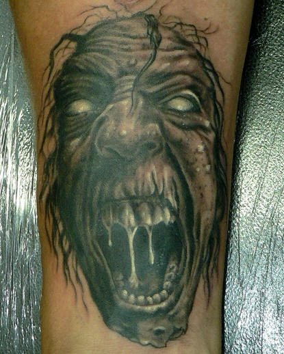 zombie tattoo 1038