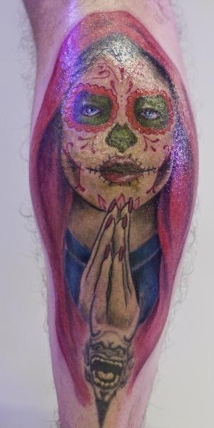 zombie tattoo 1039