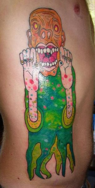 zombie tattoo 1043