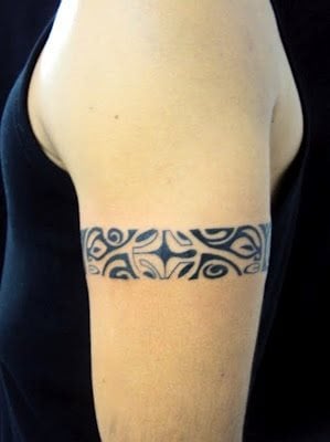 117 Tattoos von Armbändern oder Kettchen