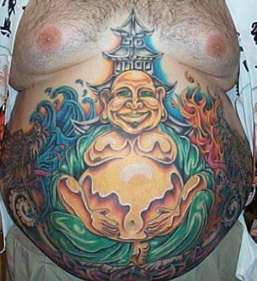 bauch tattoo 16