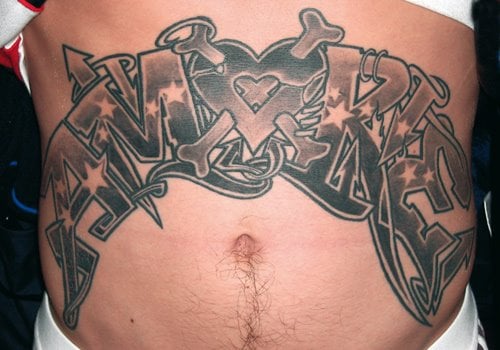 bauch tattoo 48