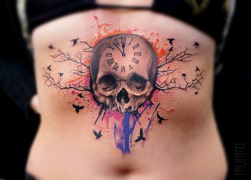 bauch tattoo 55