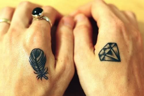 52 Diamant Edelstein Und Brilliant Tattoos