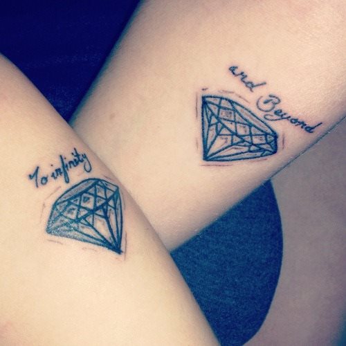 52 Diamant Edelstein Und Brilliant Tattoos