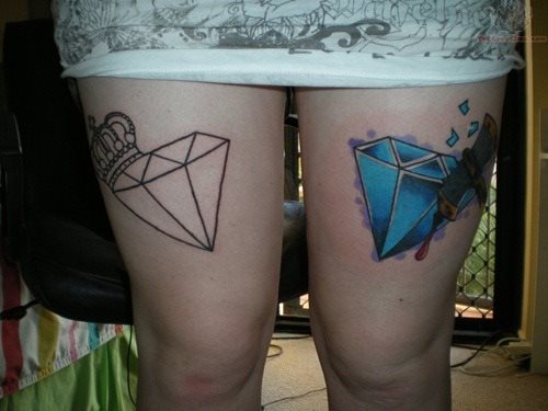 diamant tattoo 44