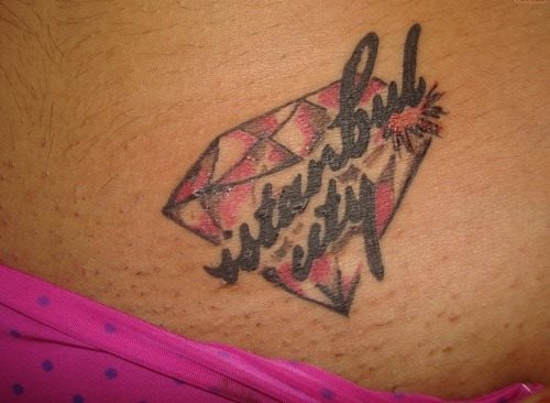 diamant tattoo 45