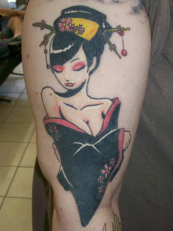 geisha tattoo 01