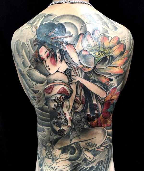 geisha tattoo 14