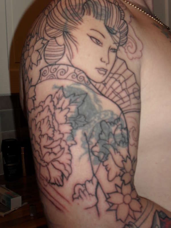 geisha tattoo 19